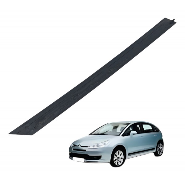 Friso Acabamento Dianteiro Direito Citroen C4 Lounge 2015 - Preto