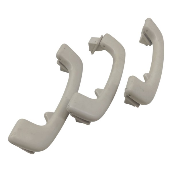 Kit Alça Teto Pqp Descanso Citroen C4 Pallas 2008 - Creme