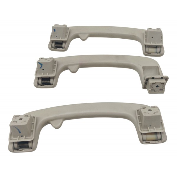 Kit Alça Teto Pqp Descanso Citroen C4 Pallas 2008 - Creme