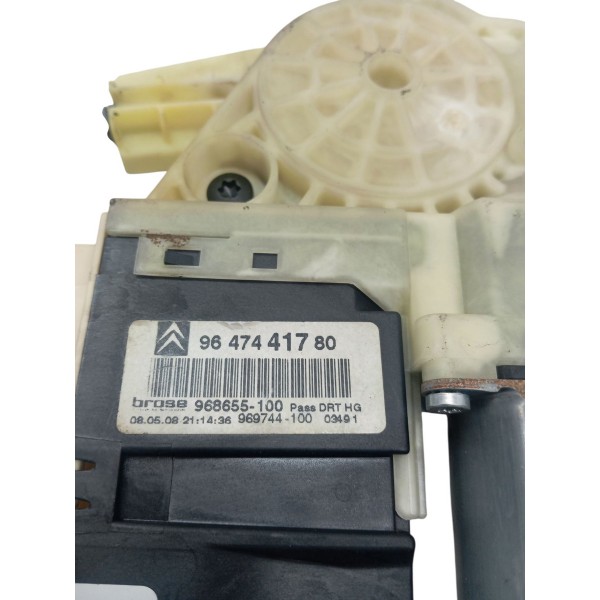Maquina Vidro Dianteiro Direita Citroen C4 Pallas 2008 2009