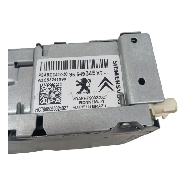 Radio Cd Player Mp3 Original Citroen C4 Pallas 2008 2009