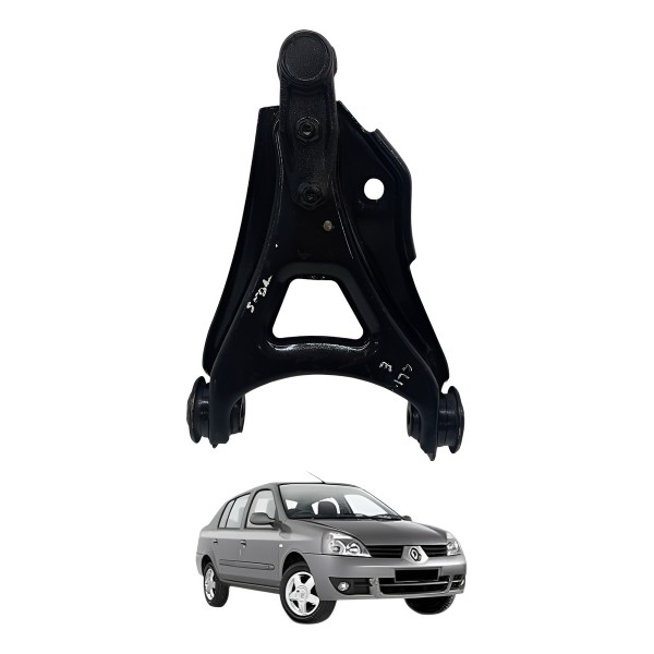 Balança Bandeja Suspensão Esquerda Renault Clio 2008 Detalhe
