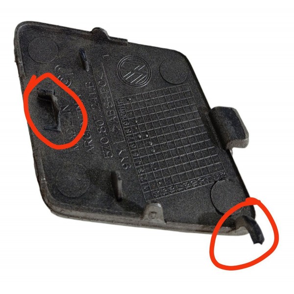 Tampa Reboque Parachoque Dianteiro Volkswagen Fox Spacefox