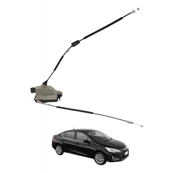 Fechadura Porta Traseira Esquerda Citroen C4 Lounge 2015