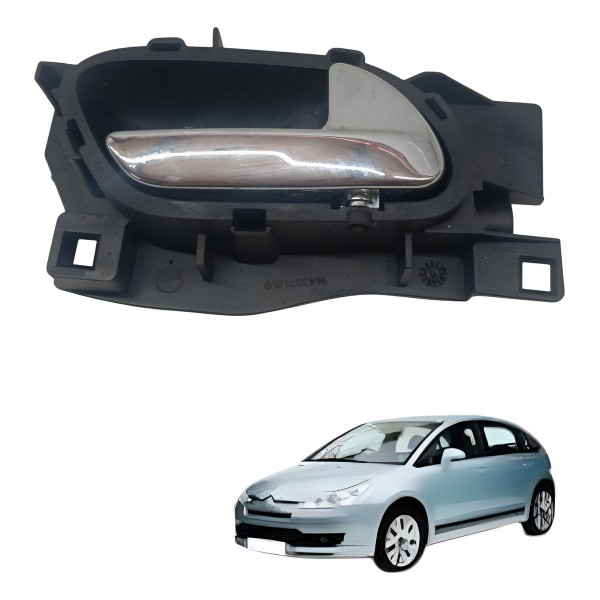 Maçaneta Interna Dianteira Direita Citroen C4 Pallas 2008 - Dianteira