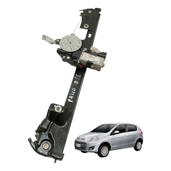 Maquina Vidro Eletrico Dianteiro Esquerdo Fiat Palio 2014