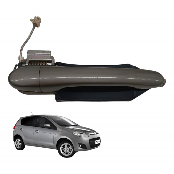 Maçaneta Externa Traseira Direita Fiat Palio 1.6 2014 2015 - Marrom