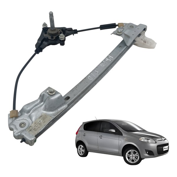 Maquina Vidro Traseiro Direito Fiat Palio Essence 1.6 2015