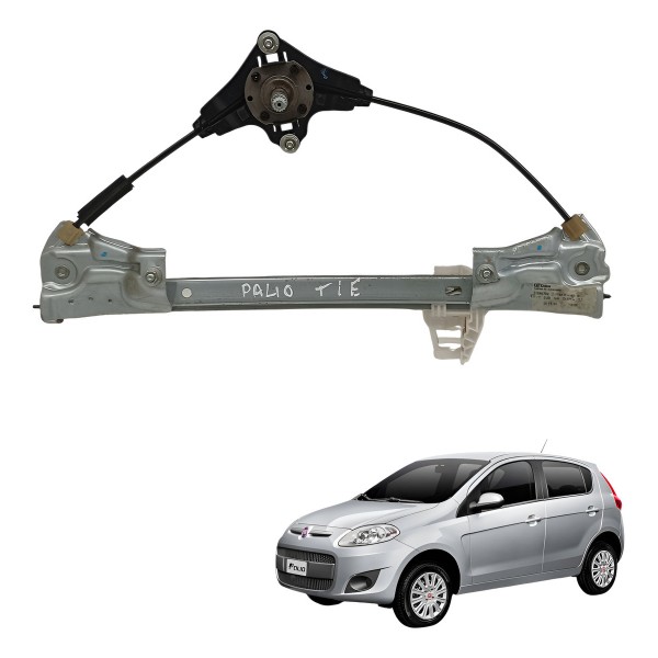 Maquina Vidro Traseiro Esquerdo Fiat Palio Essence 1.6 2015