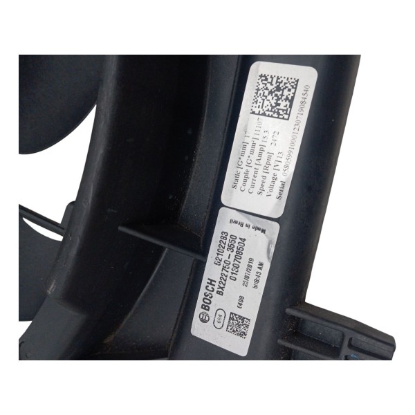 Eletroventilador Ventoinha Fiat Argo Pulse Cronos 2017 2018