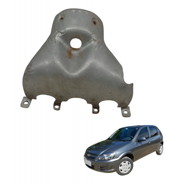 Defletor Calor Coletor Escape Chevrolet Celta 1.0 205 2006