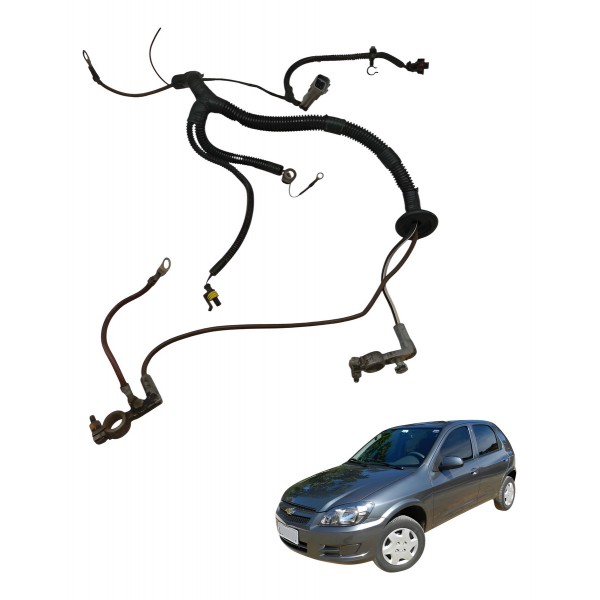 Cabo Chicote Bateria Chevrolet Celta 1.0 2005 2006 2007