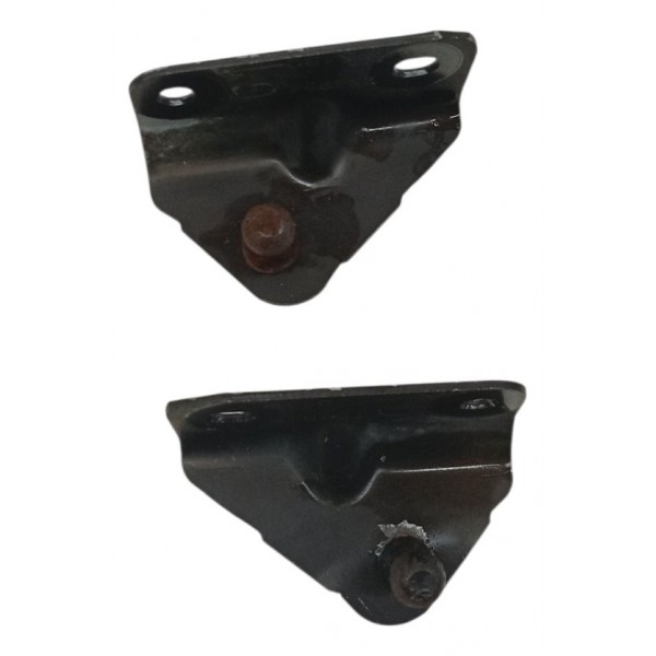 Par Suporte Batente Tampa Traseira Peugeot 208 2014 2015