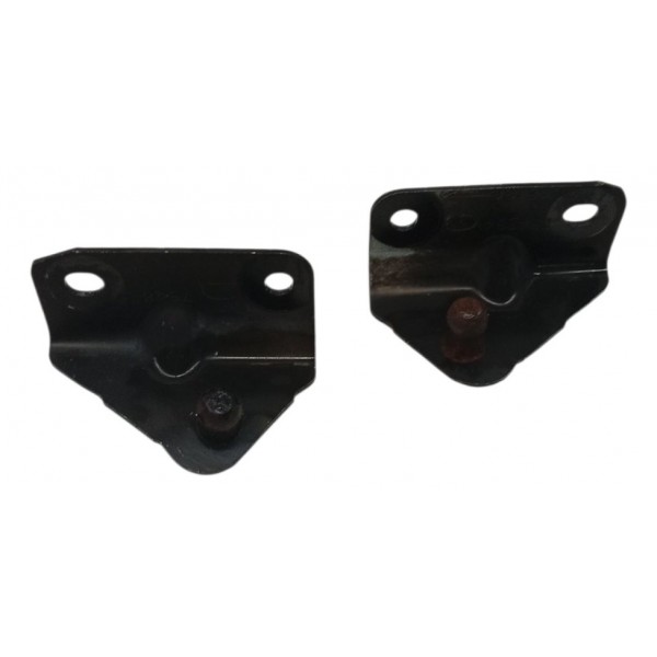 Par Suporte Batente Tampa Traseira Peugeot 208 2014 2015