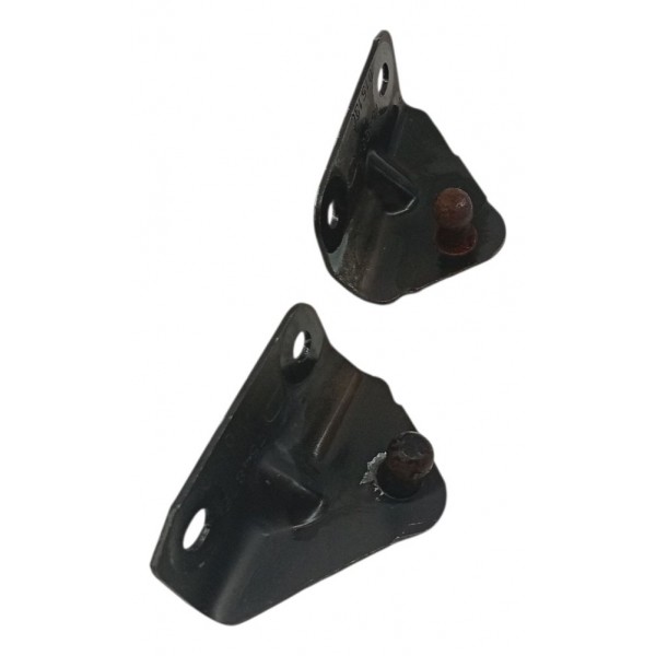 Par Suporte Batente Tampa Traseira Peugeot 208 2014 2015