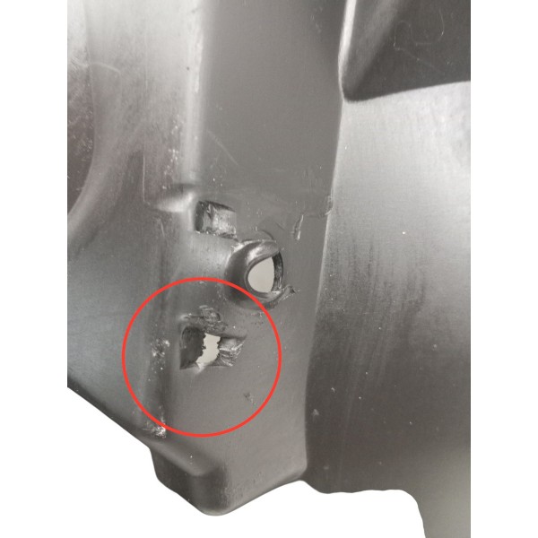 Parabarro Dianteiro Direito Mercedes A160 2001 2002 Detalhe