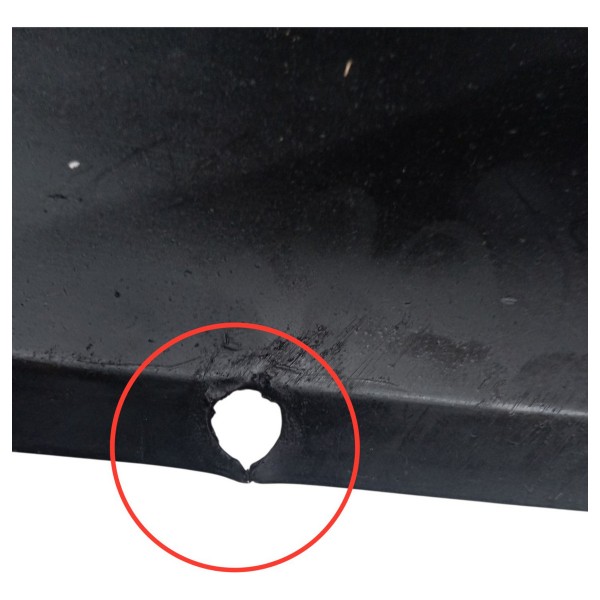 Parabarro Dianteiro Direito Mercedes A160 2001 2002 Detalhe