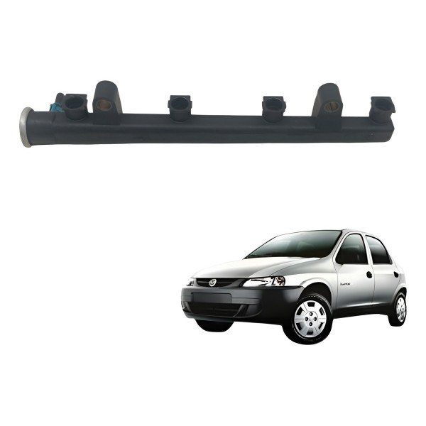 Flauta Bico Injetor Chevrolet Celta Corsa Prisma 1.0 2005