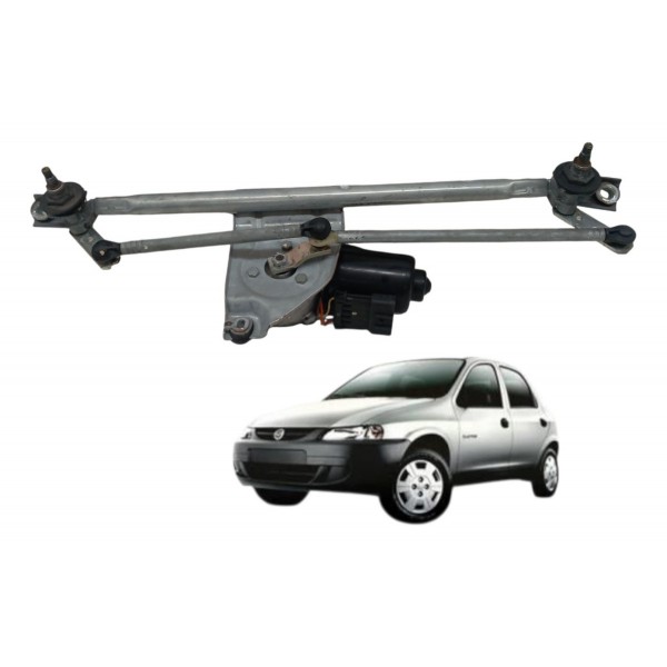 Galhada Motor Limpador Parabrisa Chevrolet Celta 1.0 2005 - Direito