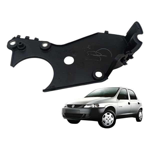 Capa Inferior Da Correia Dentada Chevrolet Celta 2005 2006