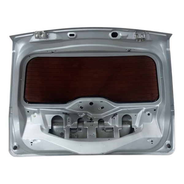 Tampa Traseira Ford Fiesta Hatch 1.6 2013 2014 2015 Prateado