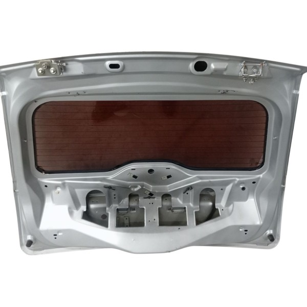 Tampa Traseira Ford Fiesta Hatch 1.6 2013 2014 2015 Prateado