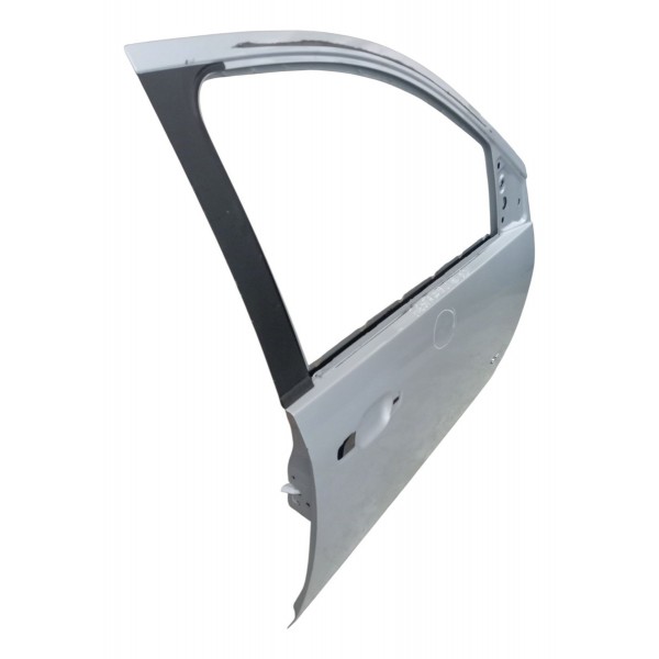 Porta Dianteira Direita Ford Fiesta 4p 2012 2013 Detalhe Direito Prateado Dianteira