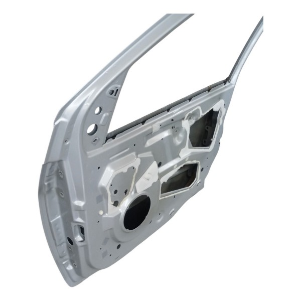 Porta Dianteira Direita Ford Fiesta 4p 2012 2013 Detalhe Direito Prateado Dianteira