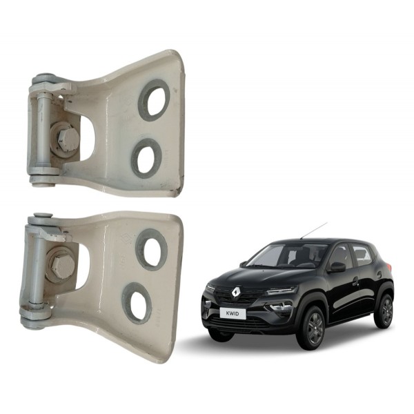 Dobradiça Porta Traseira Esquerda Renault Kwid 2018 2019