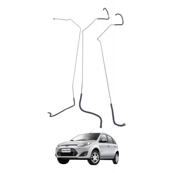 Kit Tubo Mangueira Combustivel Ford Fiesta 1.6  2012 2013
