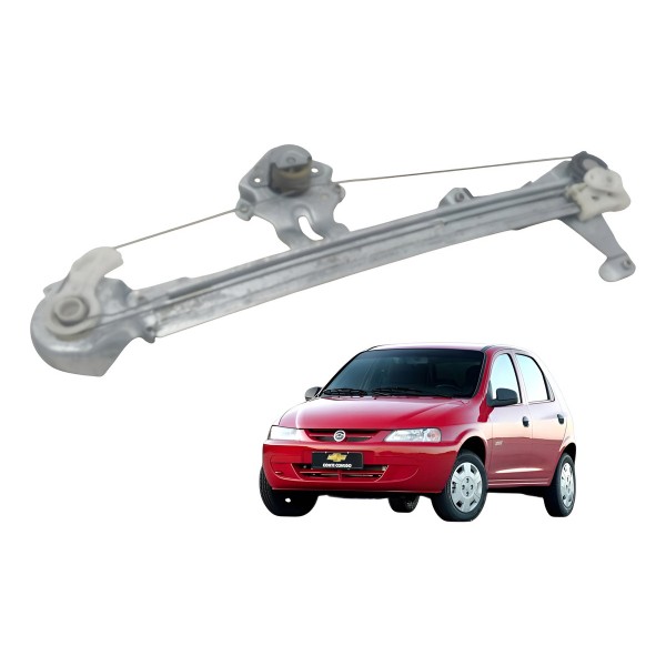Maquina Vidro Traseiro Esquerdo Chevrolet Celta 2005 2006