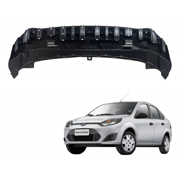 Defletor Inferior Parachoque Dianteiro Ford Fiesta 2012 2013