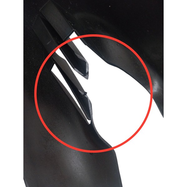 Parabarro Dianteiro Direito Ford Fiesta  2012 2013 Detalhe