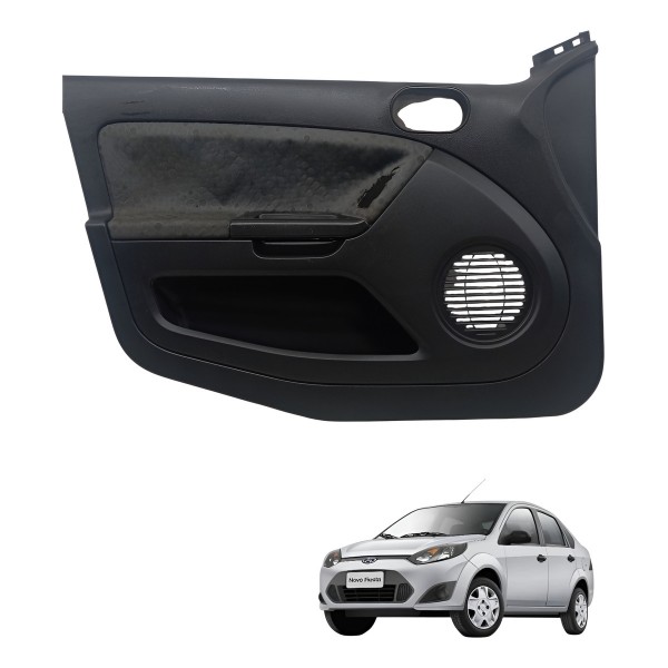 Forro Porta Dianteira Esquerda Ford Fiesta 4p 2012 2013 2014