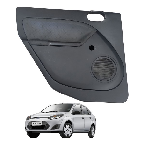 Forro Porta Traseira Esquerda Ford Fiesta 4p 2012 2013 2014