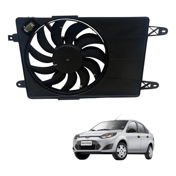 Ventoinha Eletroventilador Ford Fiesta 1.6 2012 2013 2014