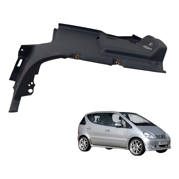 Moldura Inferior Direita Painel Mercedes A160 2003 Detalhe