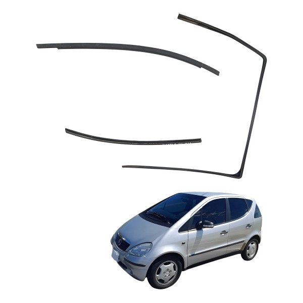 Kit Canaleta Traseira Direita Mercedes A160 2002 2003 2004