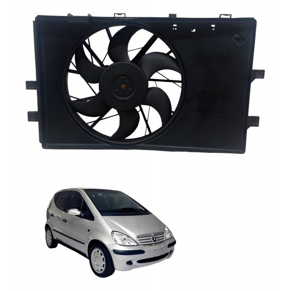 Ventoinha Eletroventilador Defletor Mercedes A160 2002 2003