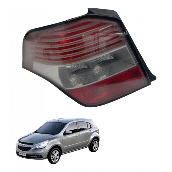 Lanterna Traseira Esquerda Chevrolet Agile 1.4 2010 2011 Esquerdo/motorista