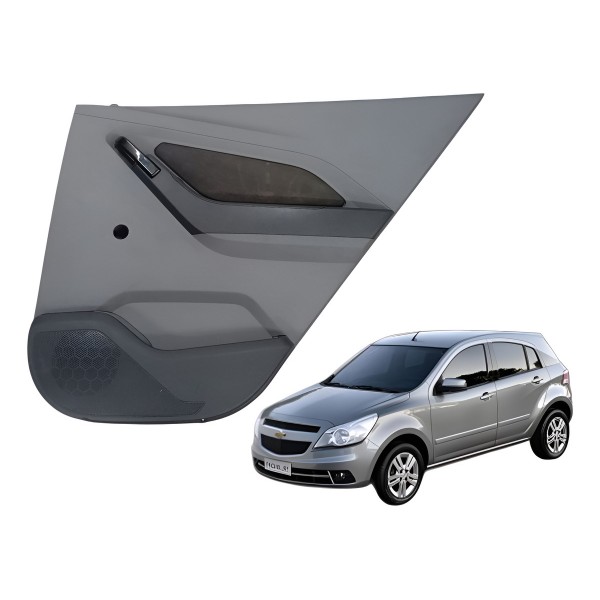 Forro Porta Traseira Direita Chevrolet Agile 4p 2010 2011