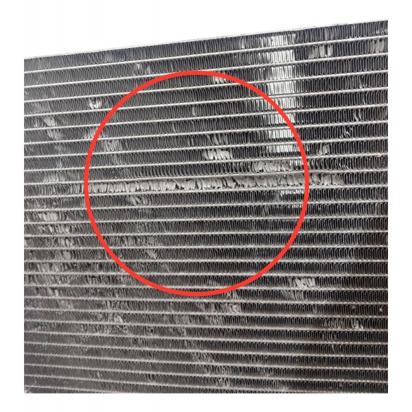 Radiador Ar Condicionado Ford Fiesta 1.6 Hatch2013 Detalhe