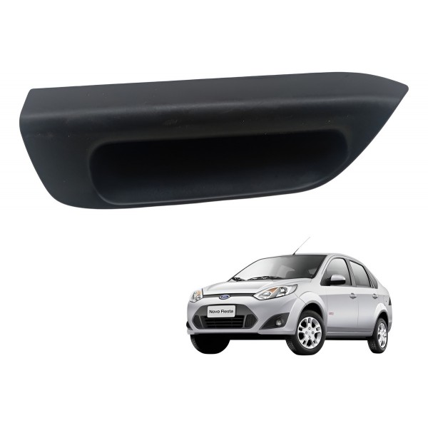 Modura Puxador Forro Porta Traseiro Direito Ford Fiesta 2013