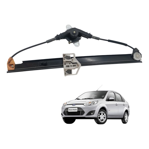 Maquina Vidro Traseira Esquerda Ford Fiesta 1.6 2012 2013