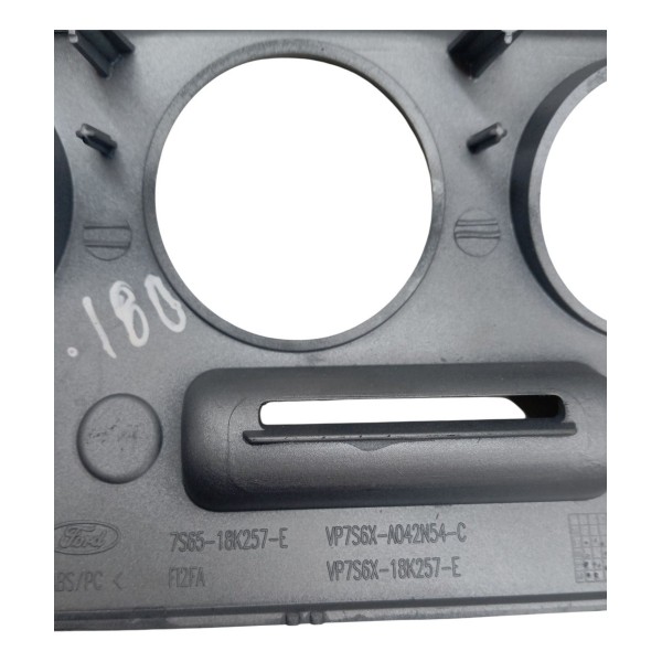 Moldura Painel Central Comando Ar Ford Fiesta Hatch 2013