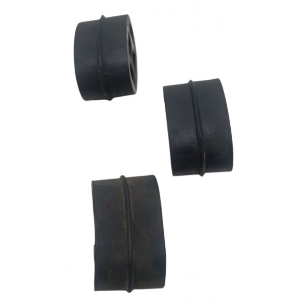 Kit Coxim Suporte Escapamento Chevrolet Agile 2010 2011 2012