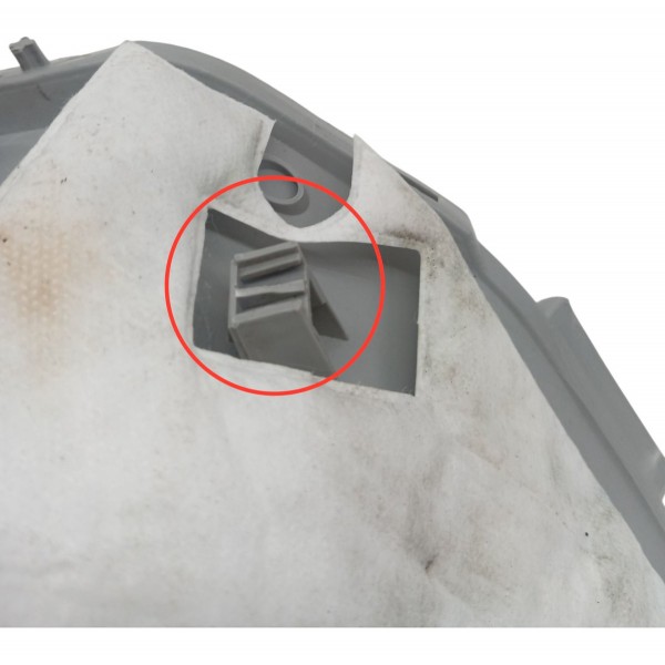 Acabamento Coluna Traseira Direita Vidro Ford Fiesta  2013