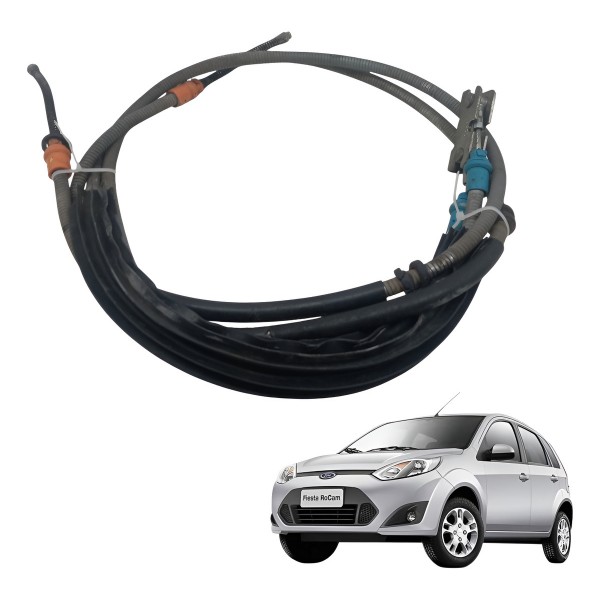 Par Cabo Freio Mão Ford Fiesta 1.6 2011 2012 2013 2014