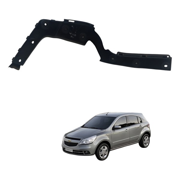 Guia Parachoque Traseiro Direito Gm Agile 2010 2011 2012