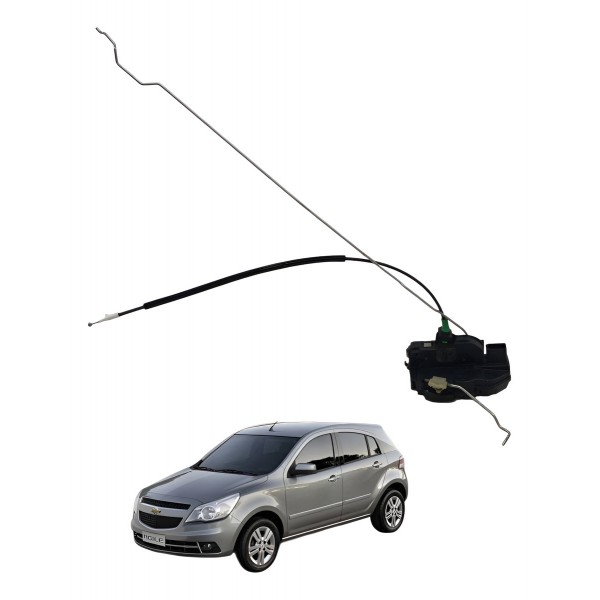 Fechadura Porta Traseira Esquerda Chevrolet Agile 2010 2011
